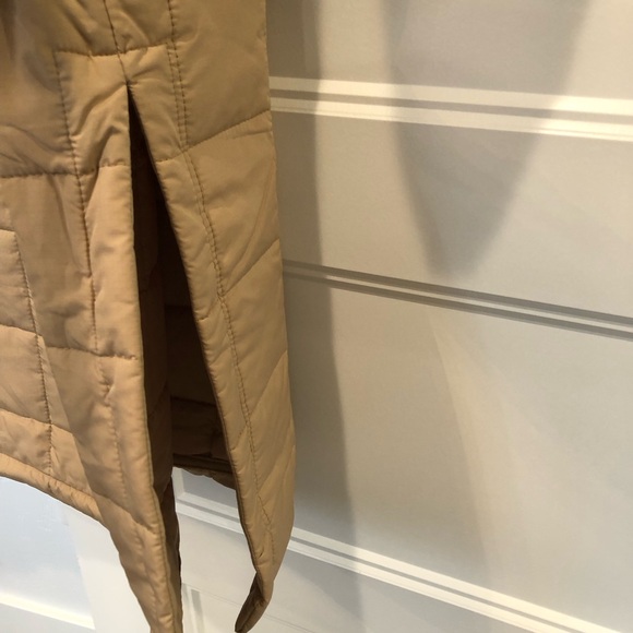 Rains Liner Puffer Coat Women’s XL Sand - Picture 6 of 8